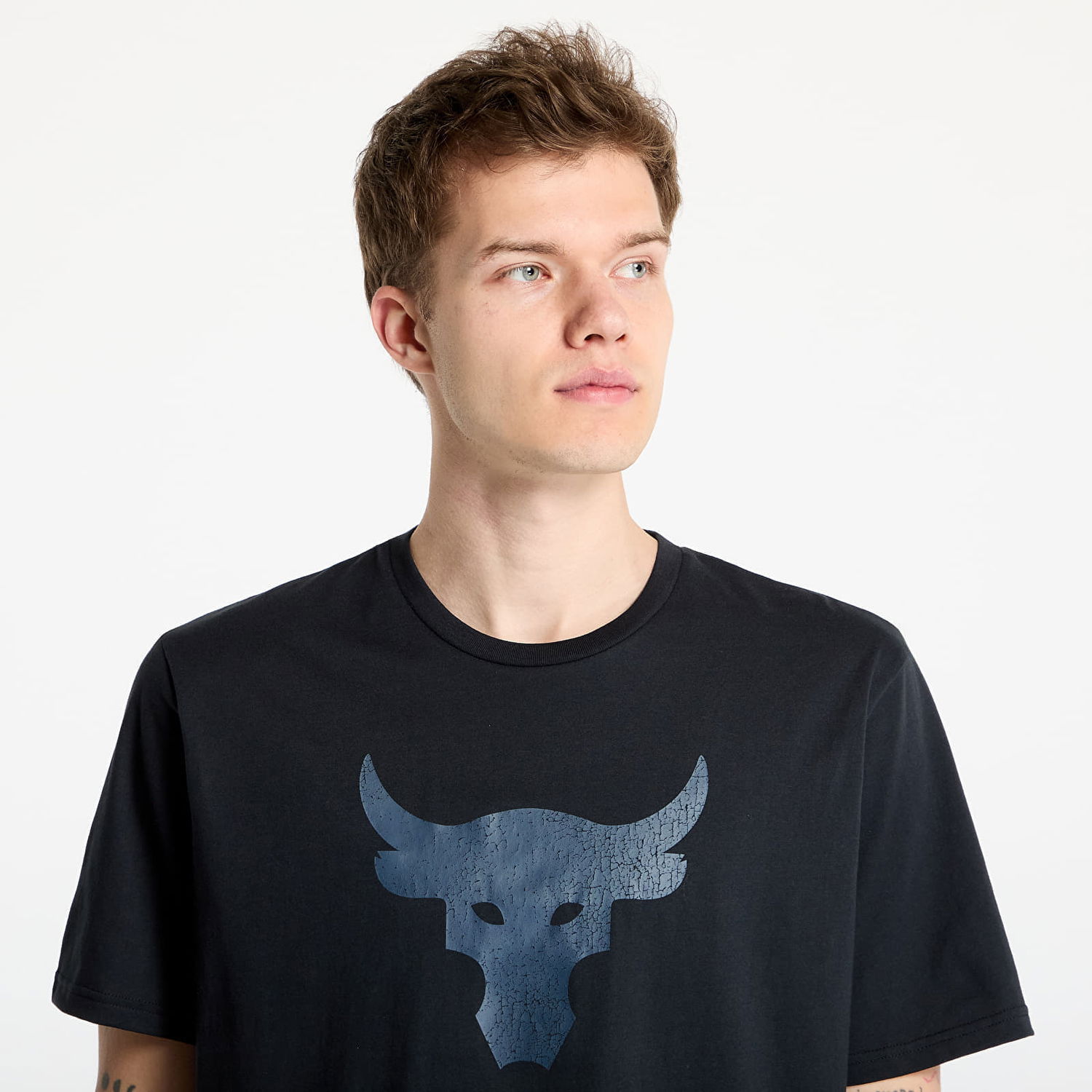 T-shirt Under Armour Project Rock Brahma Bull Short Sleeve T-Shirt Sort | 1383191-001, 1