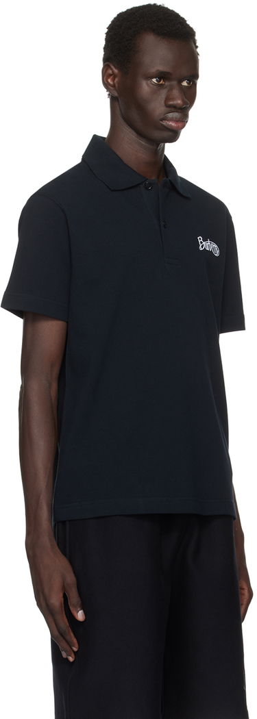 Polo skjorte Burberry Cotton Polo Mørkeblå | 8097528, 1