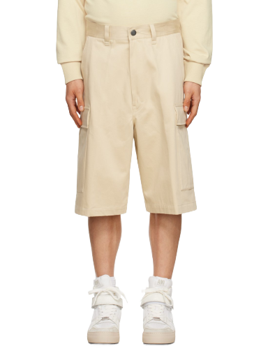Shorts AMI Pocket Shorts Hvid | HSO400.CO0009