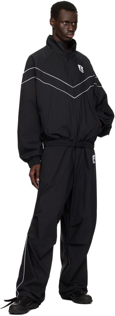 Joggingbukser Rhude Rhude Piping Parachute Track Pants Sort | RHPS25PA02005, 3