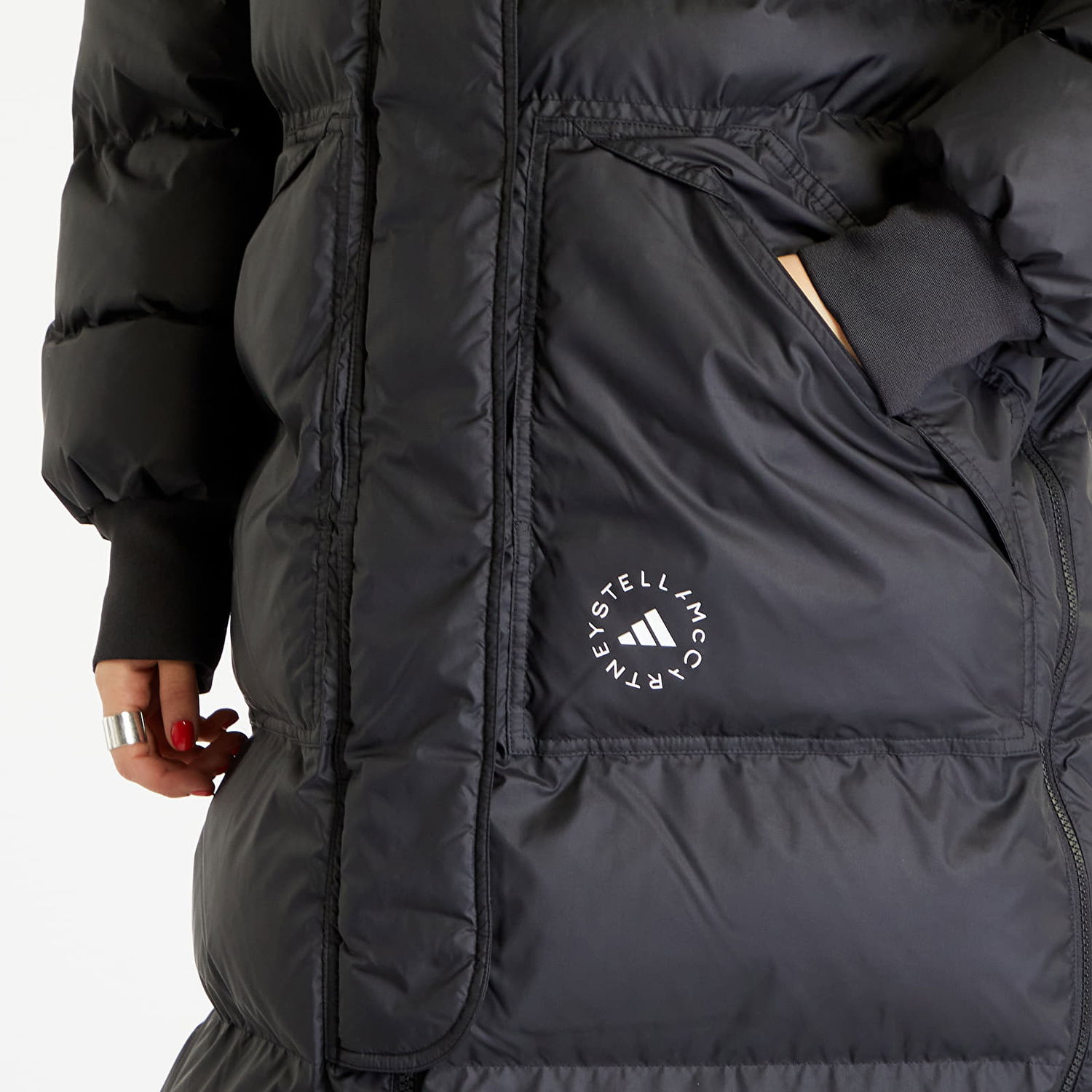 Puffer jakke adidas Performance x Stella McCartney Sort | HZ9130, 1