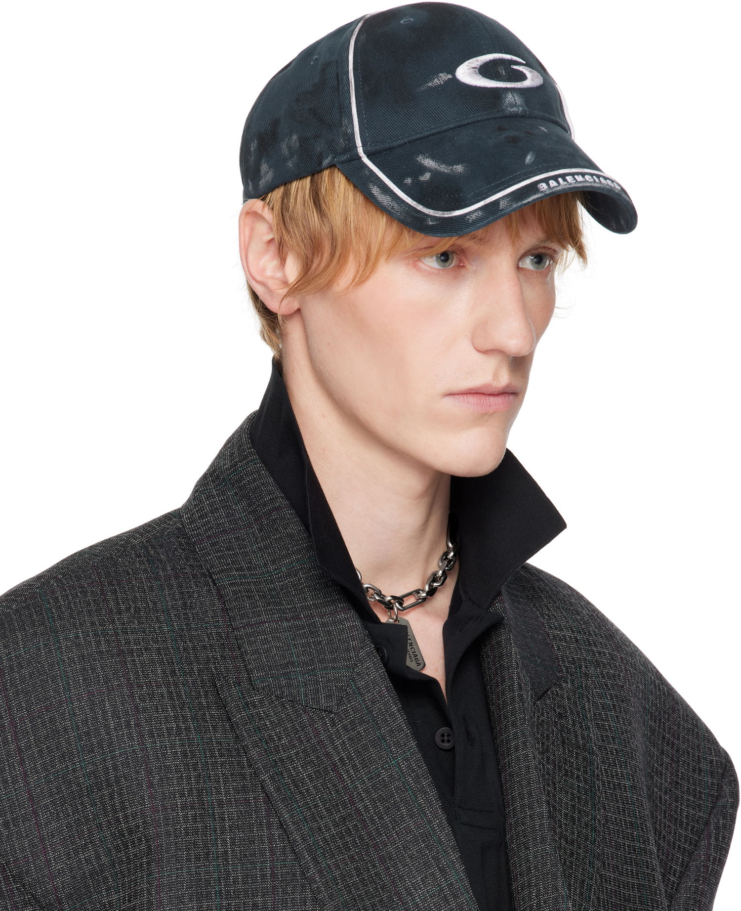 Kasket Balenciaga Balenciaga Sports Icon Cap Sort | 811803410B2, 1