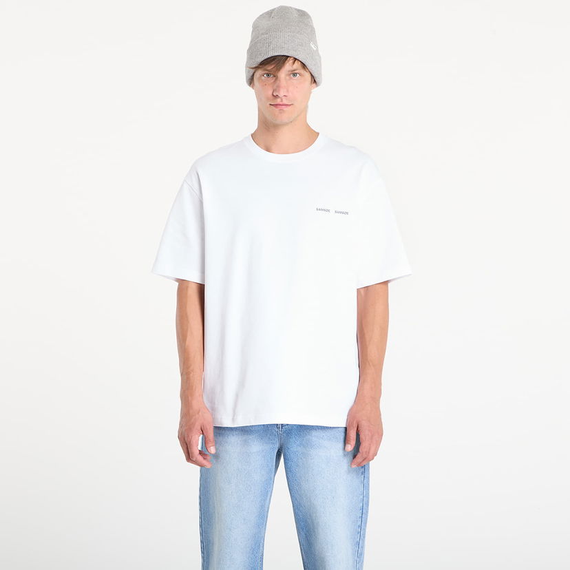 T-shirt Samsoe Samsoe Samsøe Samsøe Saflorian T-Shirt Hvid | U25300007_CLR002385