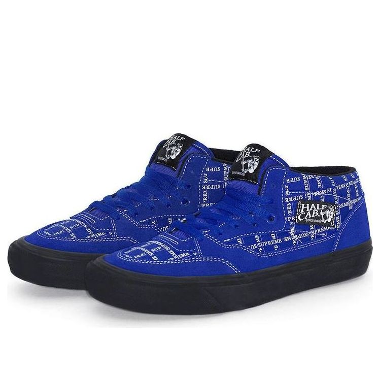 Sneakers og sko Vans Supreme x Half Cab Pro '92 'Logo Pattern' Blå | VN0A3QPH2YX
