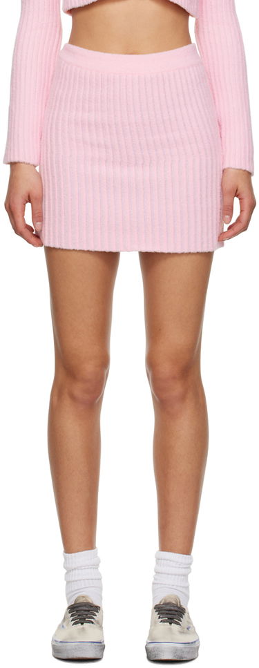 Nederdel ERL ERL Cheerleader Midi Skirt Lyserød | ERL06S105, 0