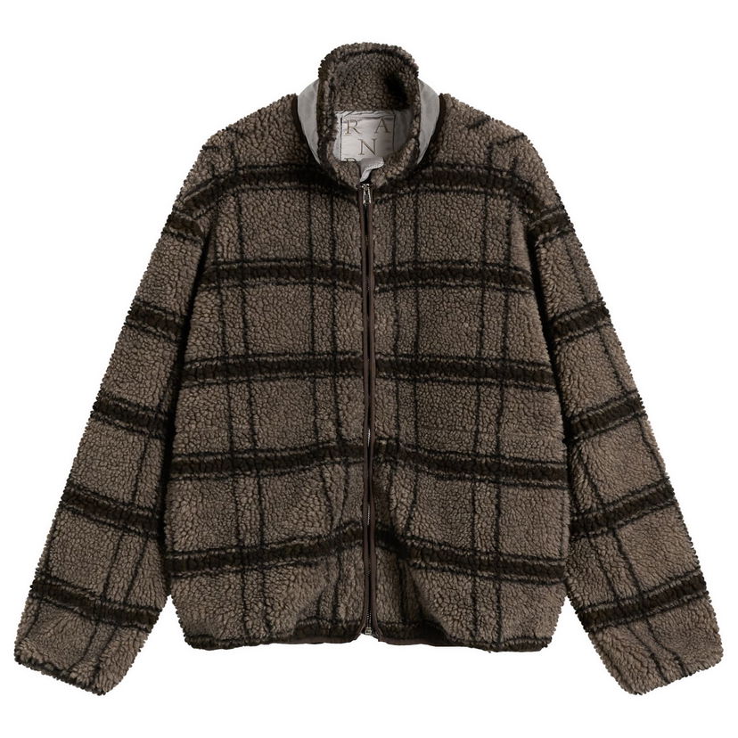 Jakke Ranra Ranra River Fleece Jacket, Size Large Brun | AMFW25OW01585-C631