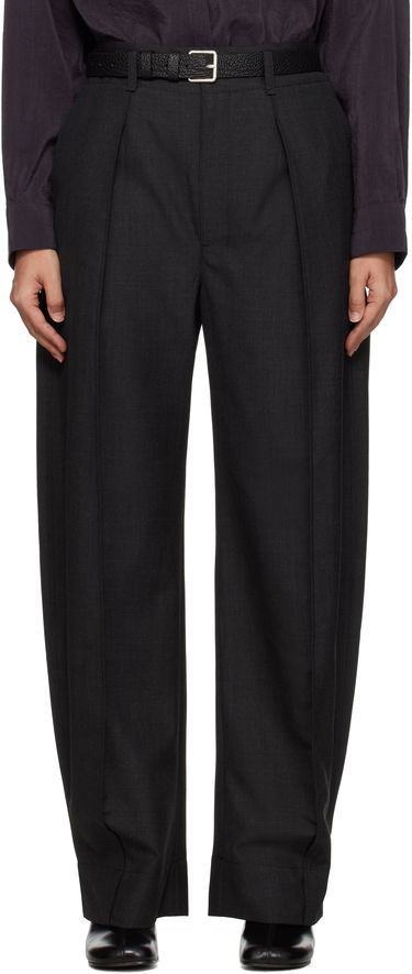 Bukser LEMAIRE LEMAIRE Curved Volume Tailored Pants Sort | PA1118 LF414, 0