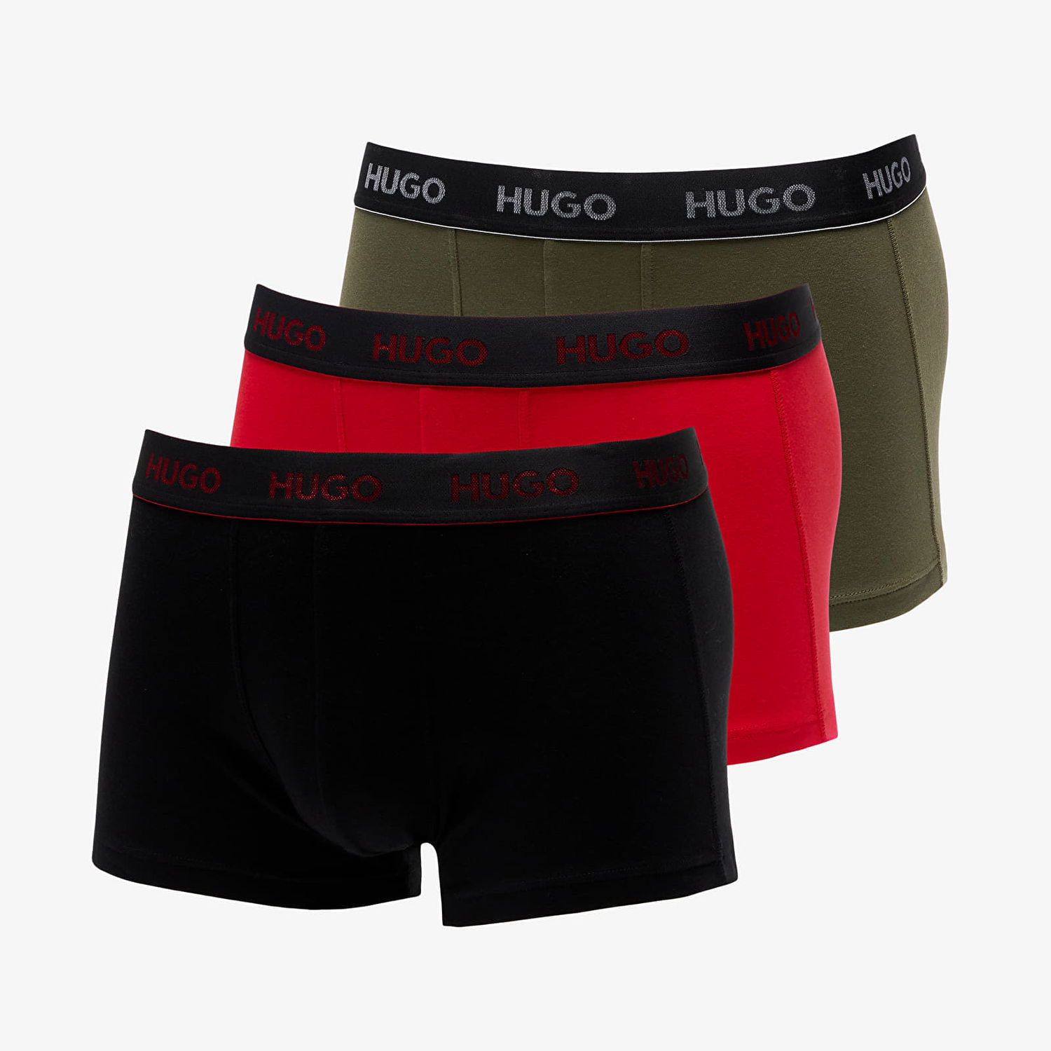 Boksere BOSS Hugo Trunk 3-Pack Multicolor Flerfarvet | 50517878-985, 0