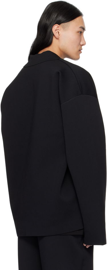 Sweater Maison MIHARA YASUHIRO MIHARA YASUHIRO Milan Rib Blazer Sort | I13JK024, 2