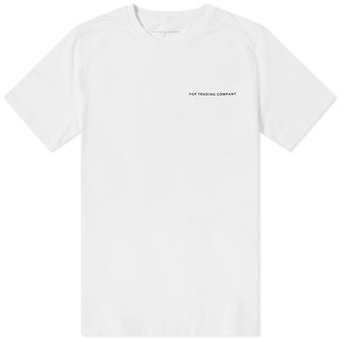 T-shirt Pop Trading Company x NOS Logo Tee Hvid | POP-NOS-001, 0
