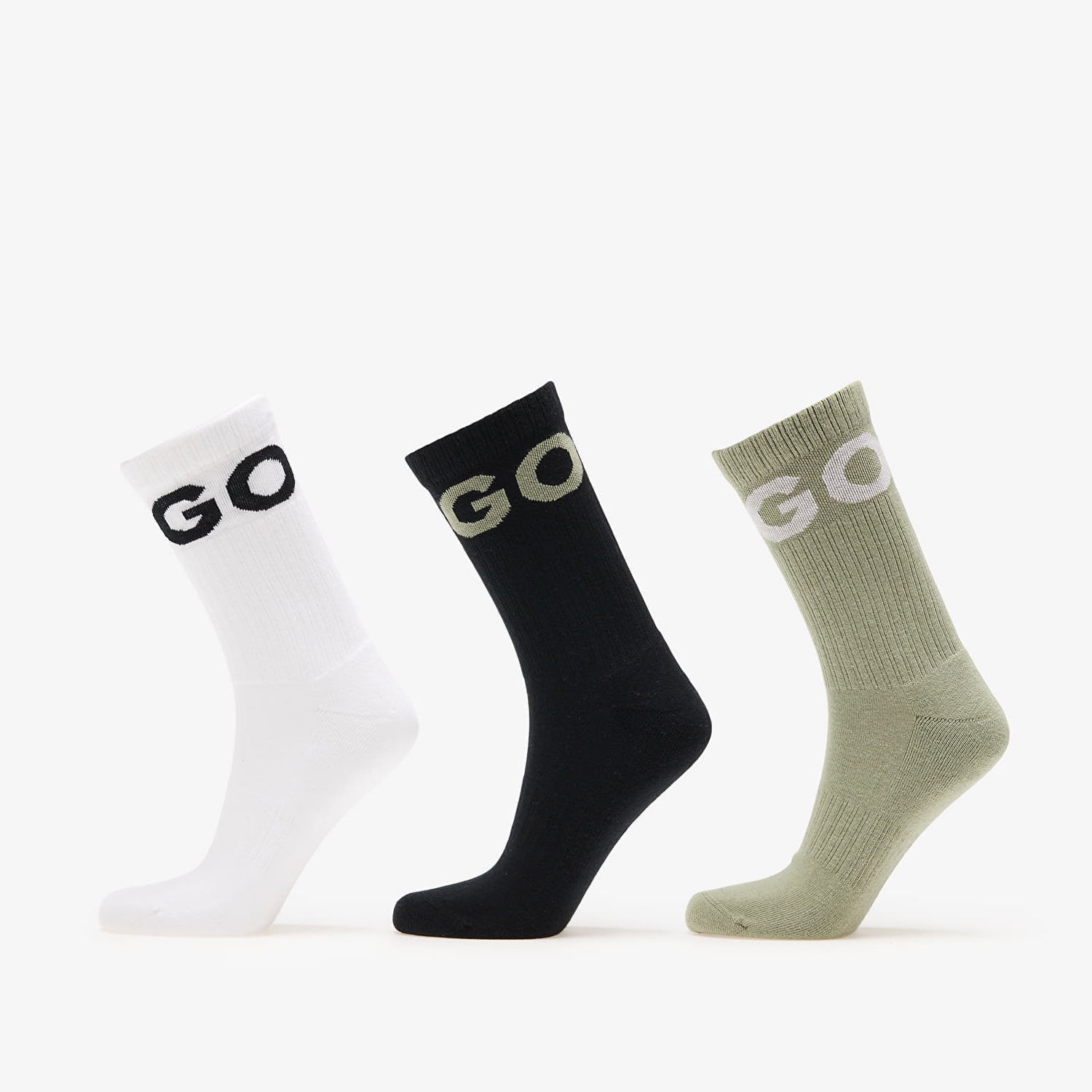Sokker BOSS Hugo Boss Iconic CC Socks 3-Pack Flerfarvet | 50531517-391, 0