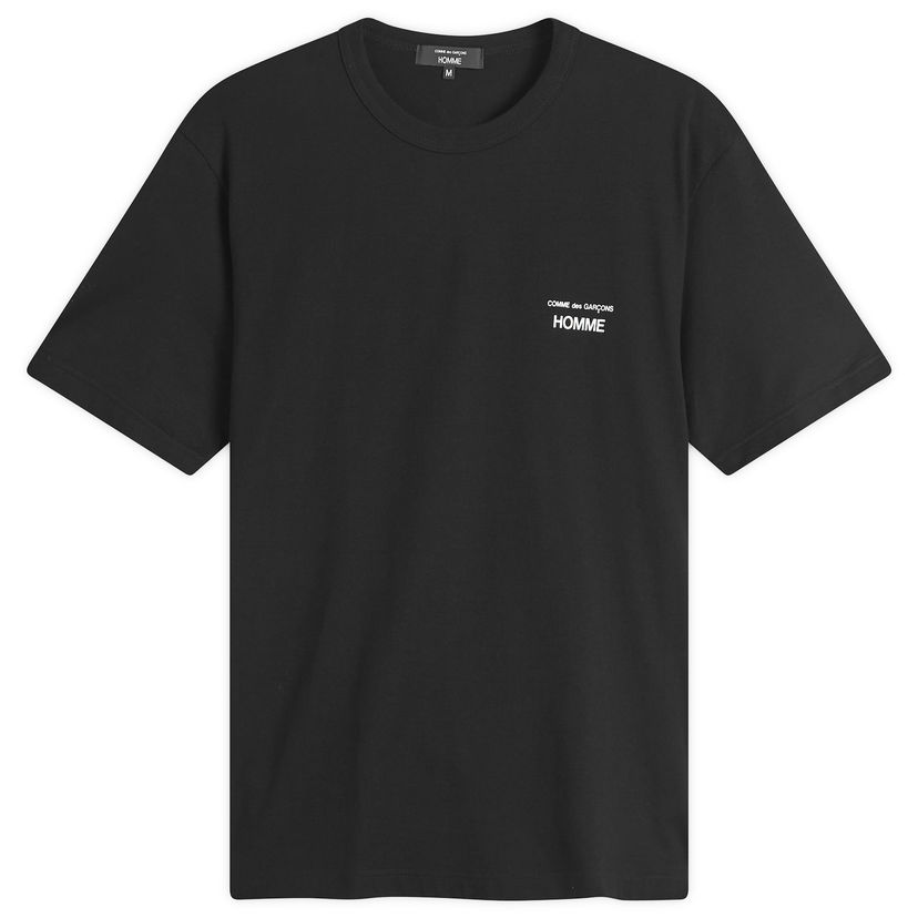 T-shirt Comme des Garçons Homme Logo T-Shirt, Size Large Sort | HP-T101-W25-1