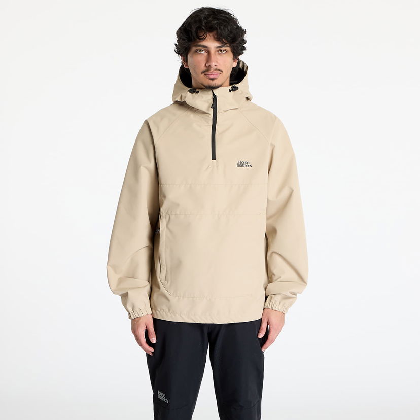 Vindjakke Horsefeathers Horsefeathers Landon Anorak Jacket Beige | TM064C