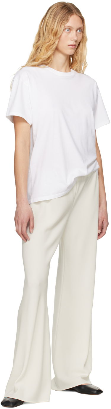 Bukser The Row Gala Wide Leg Trousers Hvid | 1766-W1968, 3