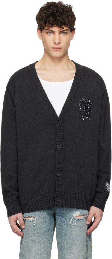 Sweater Ksubi Dug Out Cardigan Sort | MPS25KW004, 0