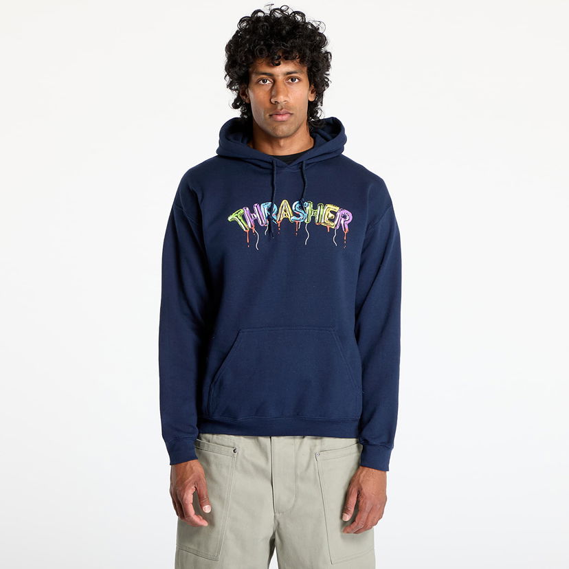 Sweatshirt Thrasher Thrasher Balloons Hoodie Mørkeblå | 145694