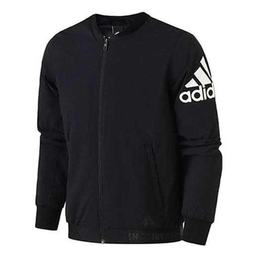 Bomberjakke adidas Originals Bomber Wv Warm Woven Sports Jacket Sort | DW4588