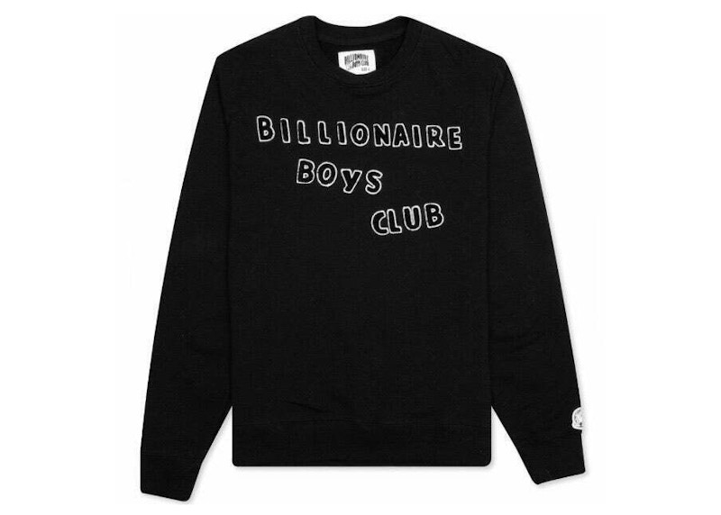 Sweatshirt BILLIONAIRE BOYS CLUB Billionaire Boys Club Crew Sweater Sort | 8018314BLK