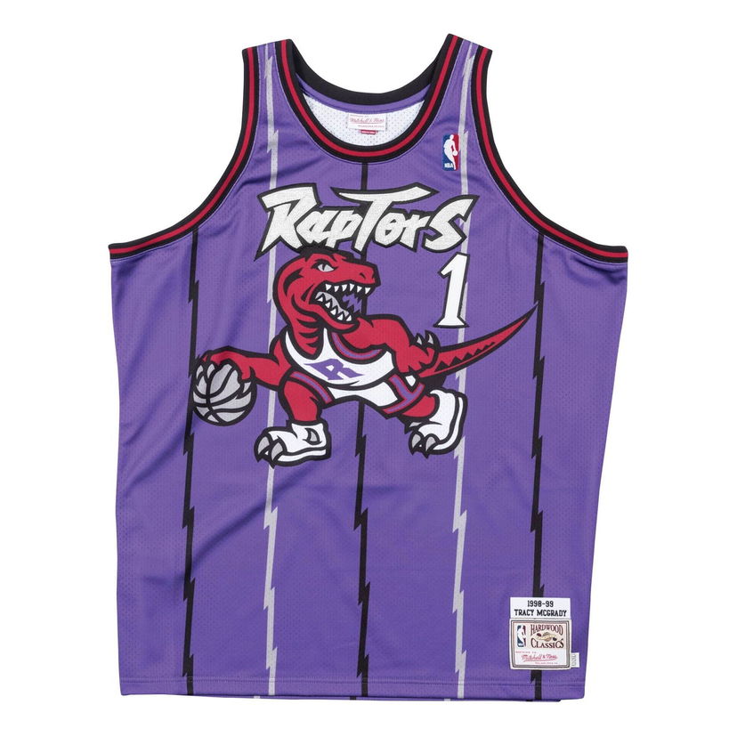 Jersey Mitchell & Ness NBA Toronto Raptors 1998-99 Road 'Tracy McGrady' Jersey Lilla | AJY4GS18108-TRAPURP98TMC
