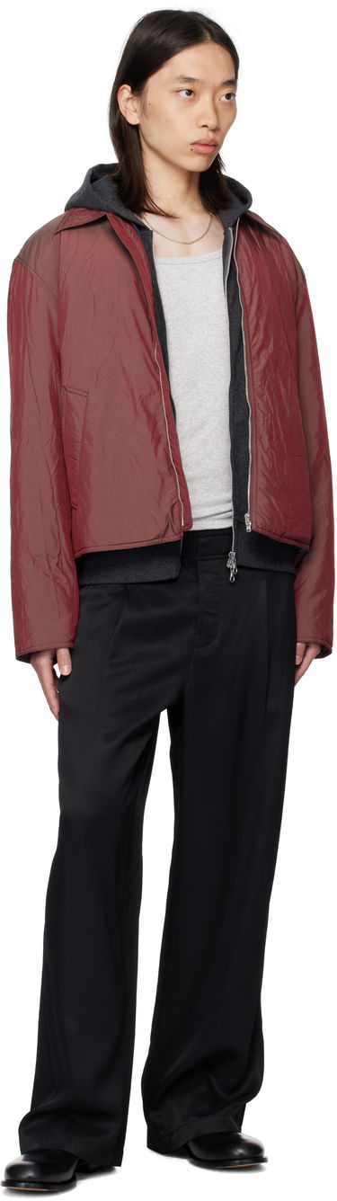 Jakke OUR LEGACY Our Legacy Slight Hooded Jacket Bourgogne | M4251SS, 3
