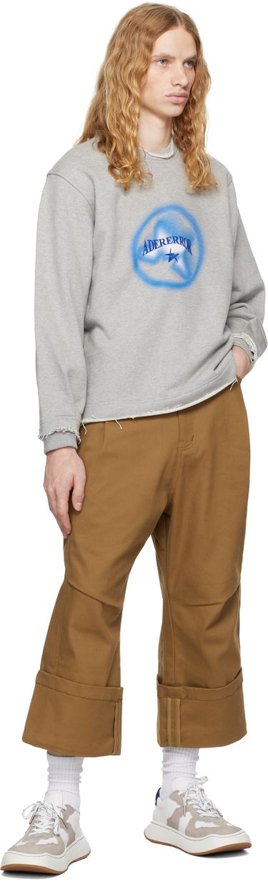 Sweatshirt ADER ERROR Product. 41 Distressed Sweatshirt Grå | BN01FWSW0102GR, 3