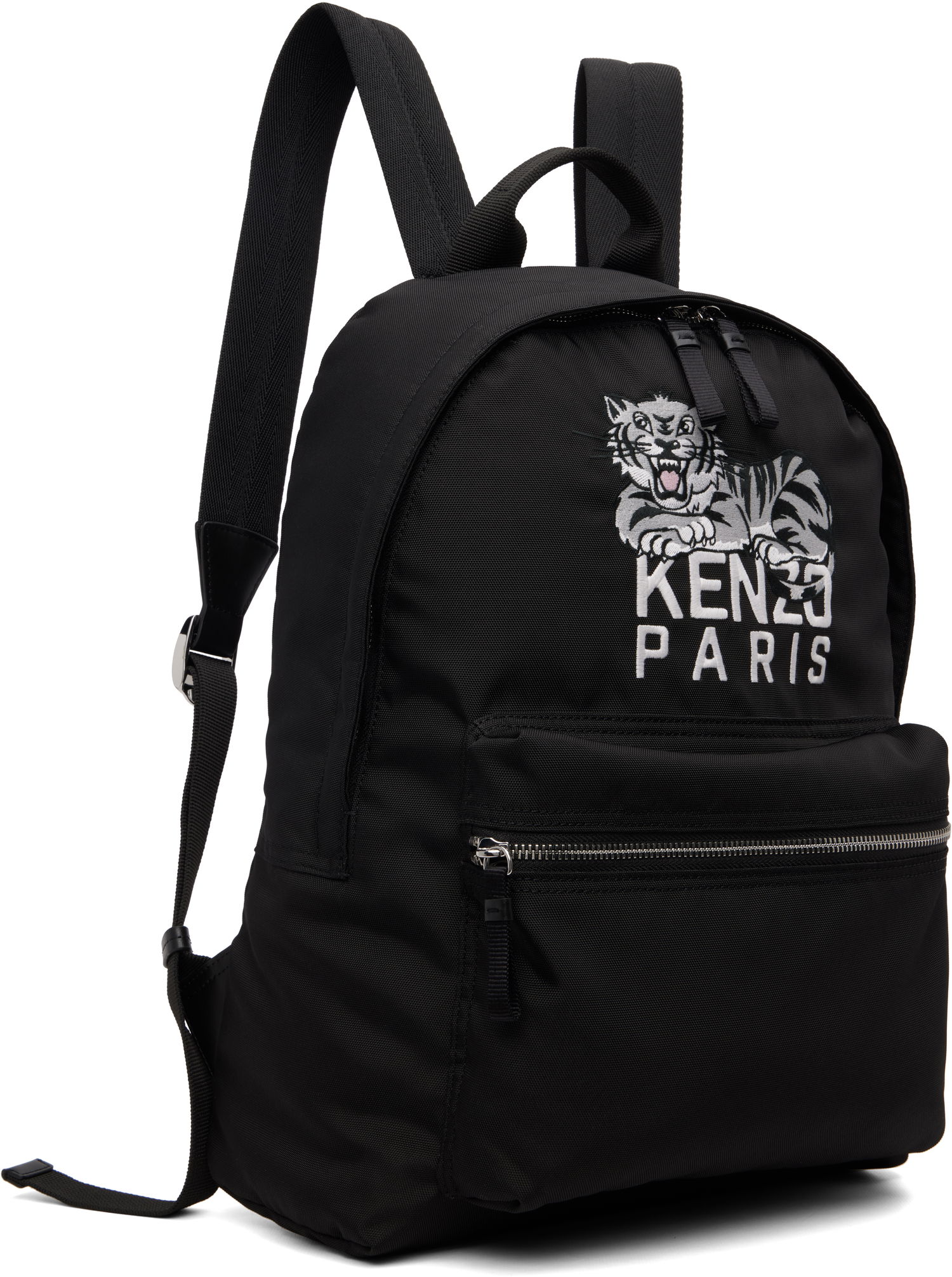 Rygsæk KENZO Kenzo 'KENZO Happyer Tiger' Backpack Sort | FF65SA613F29, 1
