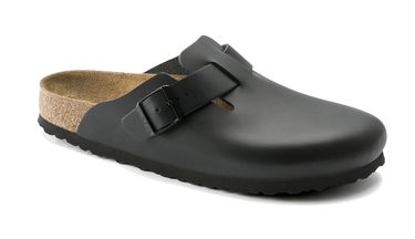Sneakers og sko Birkenstock Boston Natural Leather Sort | 60193, 0