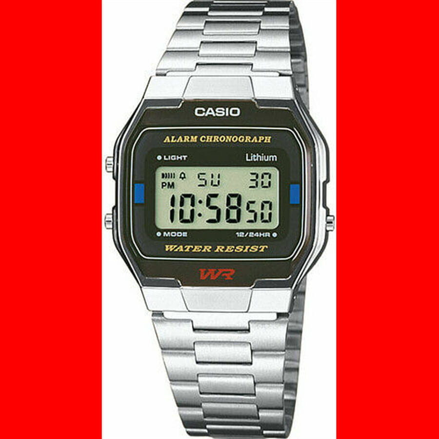 Ur CASIO A163WA-1QES Watches Grå | A163WA-1QES, 1
