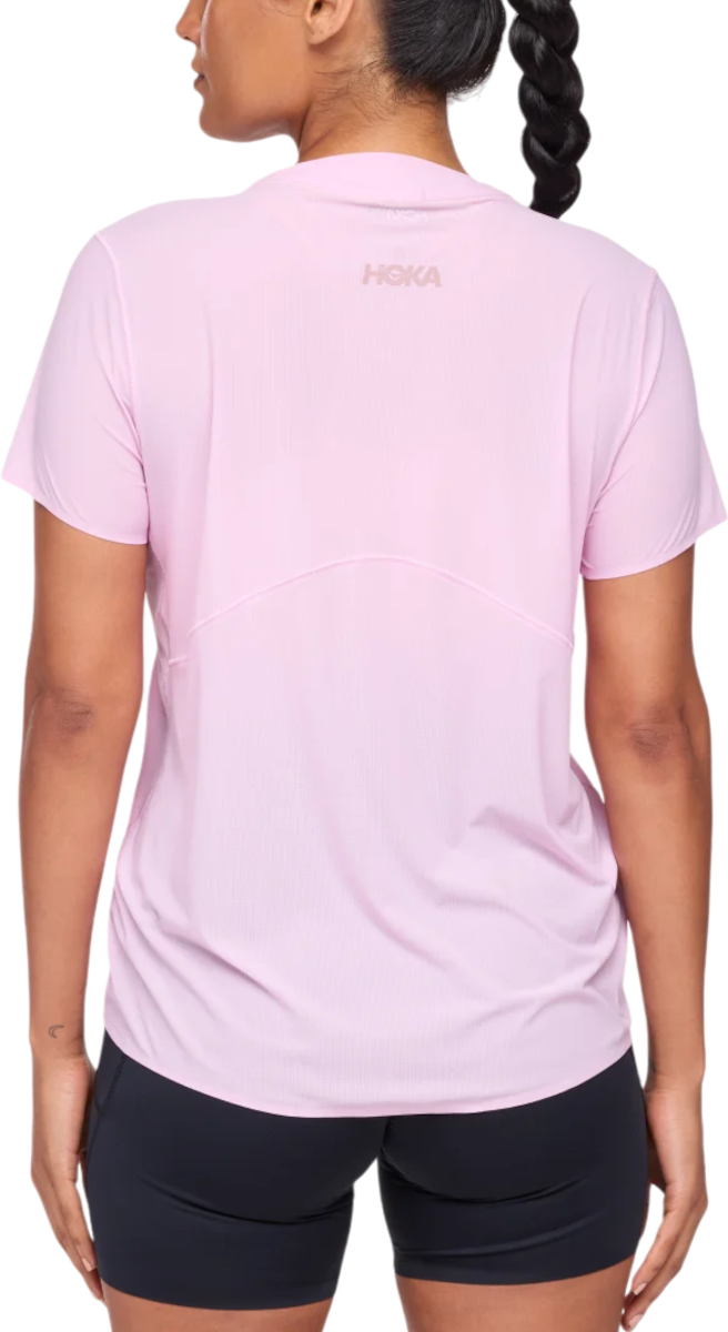 T-shirt Hoka One One Airolite Run Top Lyserød | 1151084-pnkt, 1