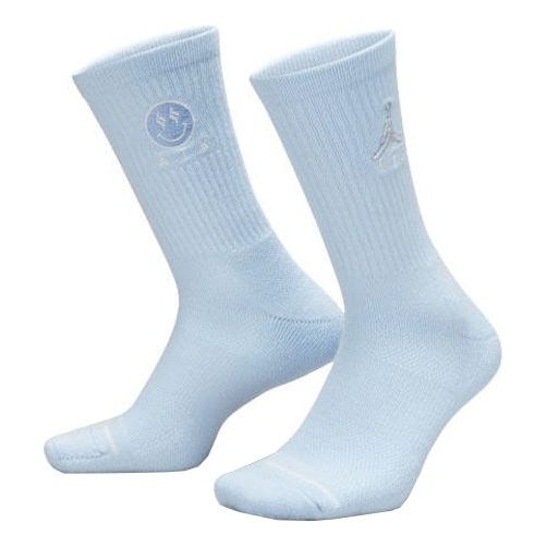 Sokker Jordan Air Jordan x J Balvin Celestine Crew Socks Blå | DR9817-400
