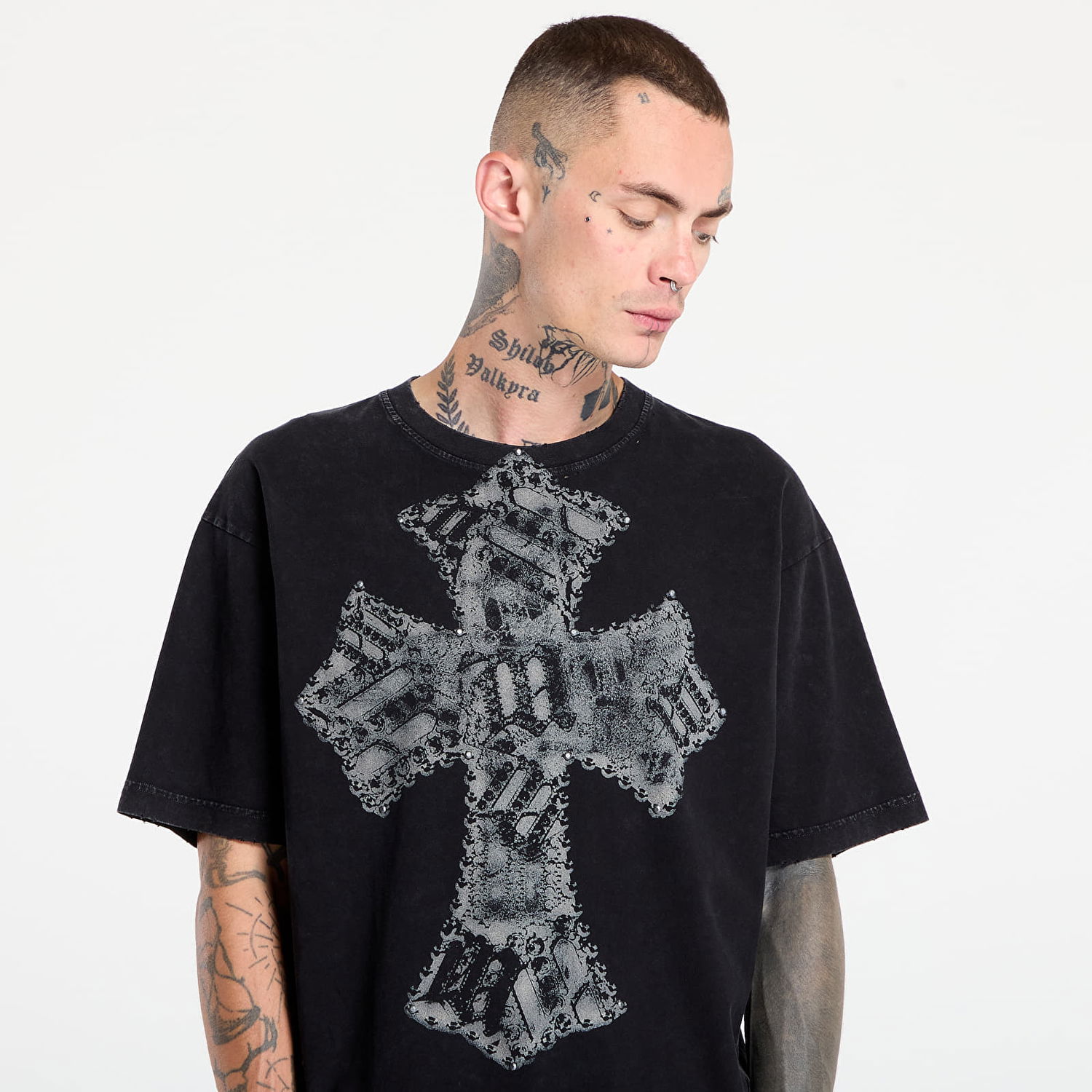 T-shirt MISBHV MISBHV Goth T-Shirt Sort | 251M109, 1