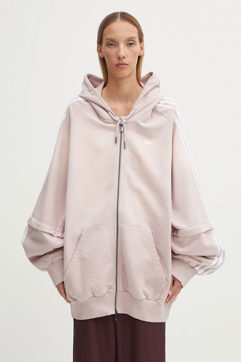 Sweatshirt adidas Originals adidas Originals Oversized Hoodie Lyserød | KE9804