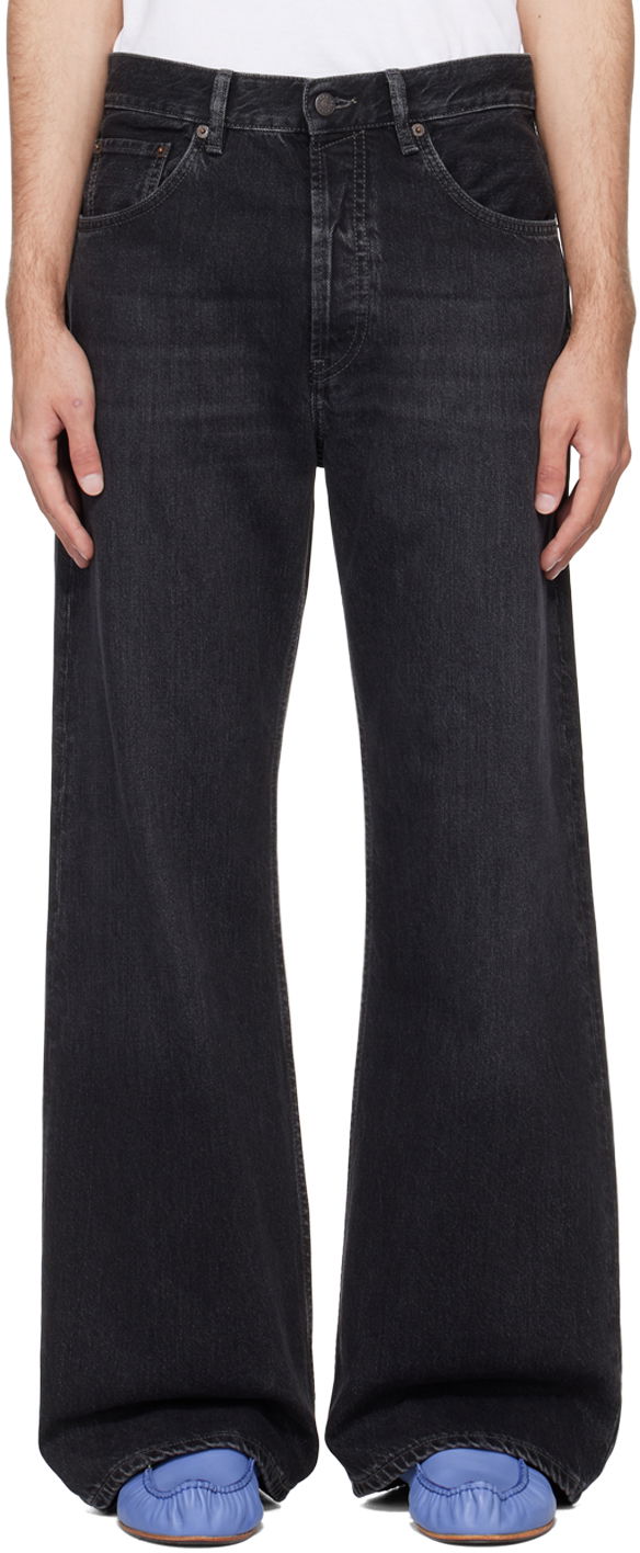Jeans Acne Studios Loose-Fit Jeans Sort | B00363-