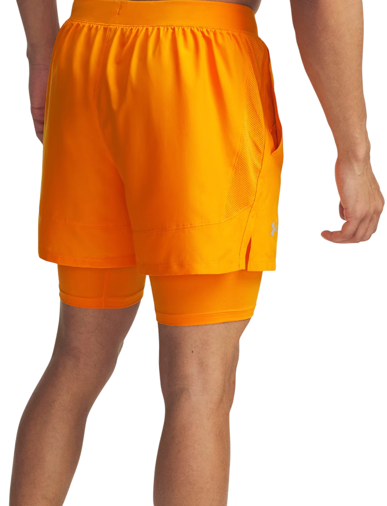 Shorts Under Armour LAUNCH 5'' 2-IN-1 SHORTS Orange | 1382640-793, 1