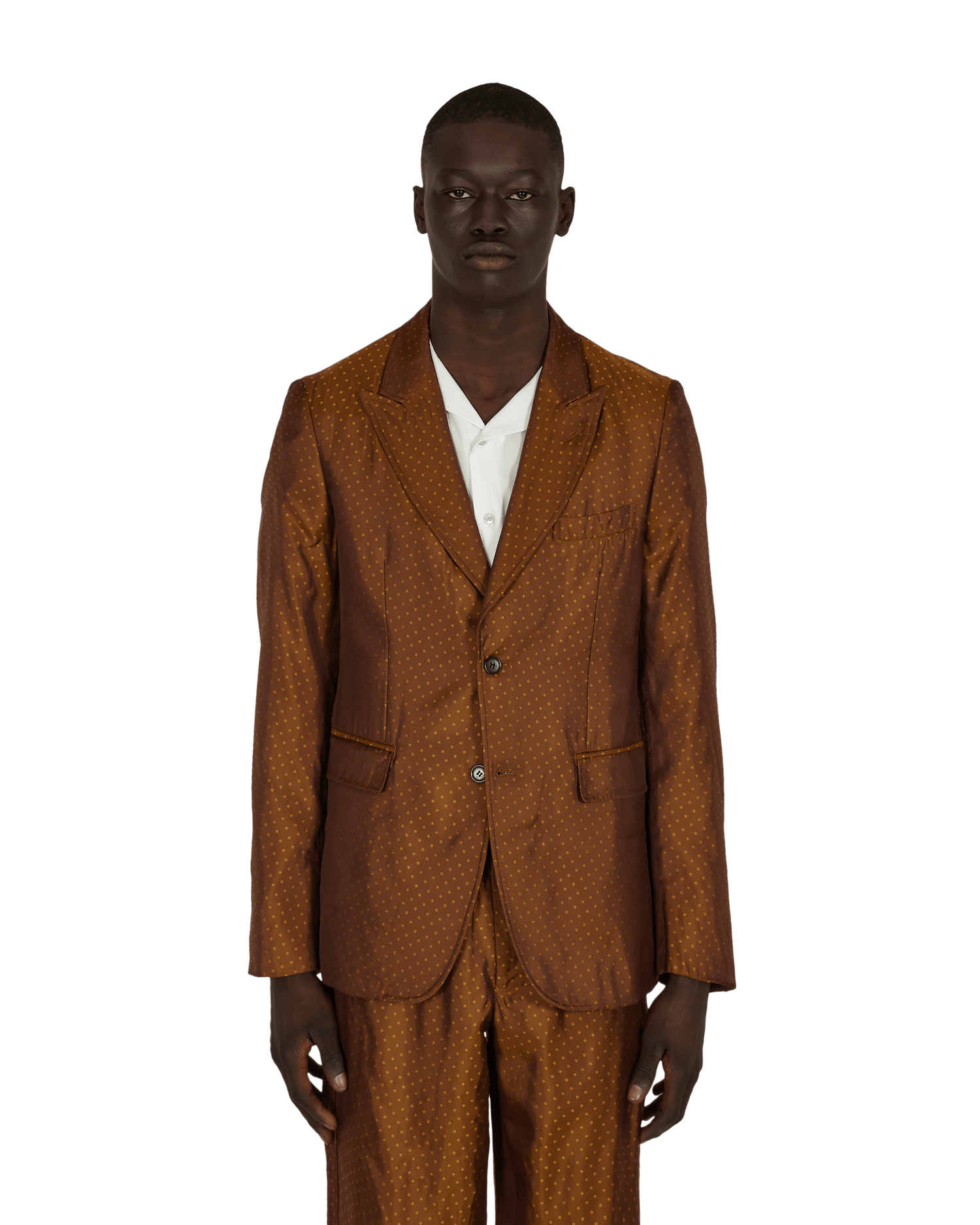 Frakker Comme des Garçons Dot Coat Brun | FG-J004-SS21 3, 1