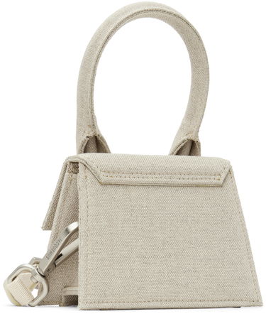 Håndtaske Jacquemus Le Papier Le Chiquito Mini Top Handle Bag Beige | 22H216BA001-3071, 2