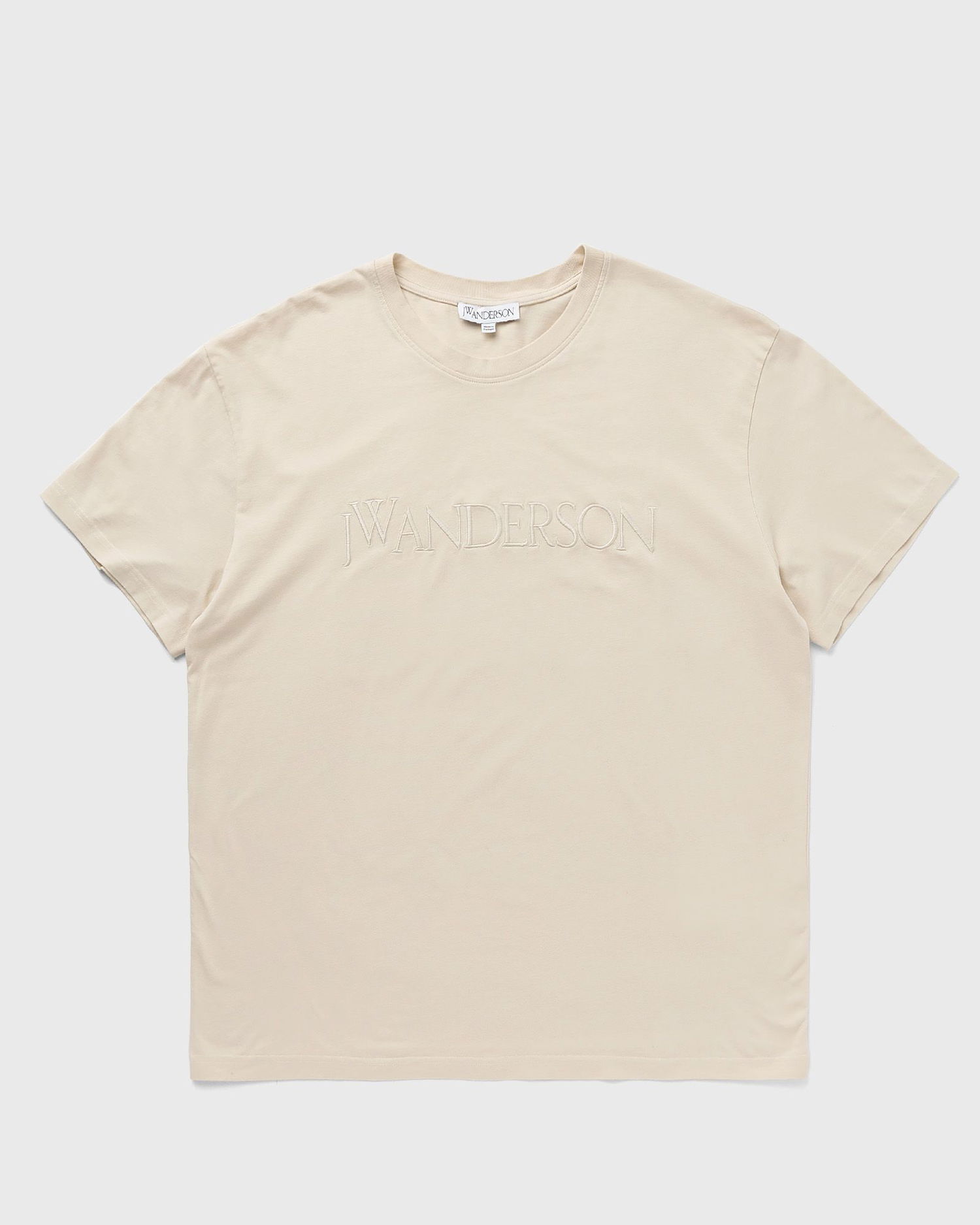 T-shirt JW Anderson LOGO EMBROIDERY TEE Beige | JT0211-PG0980-132, 0