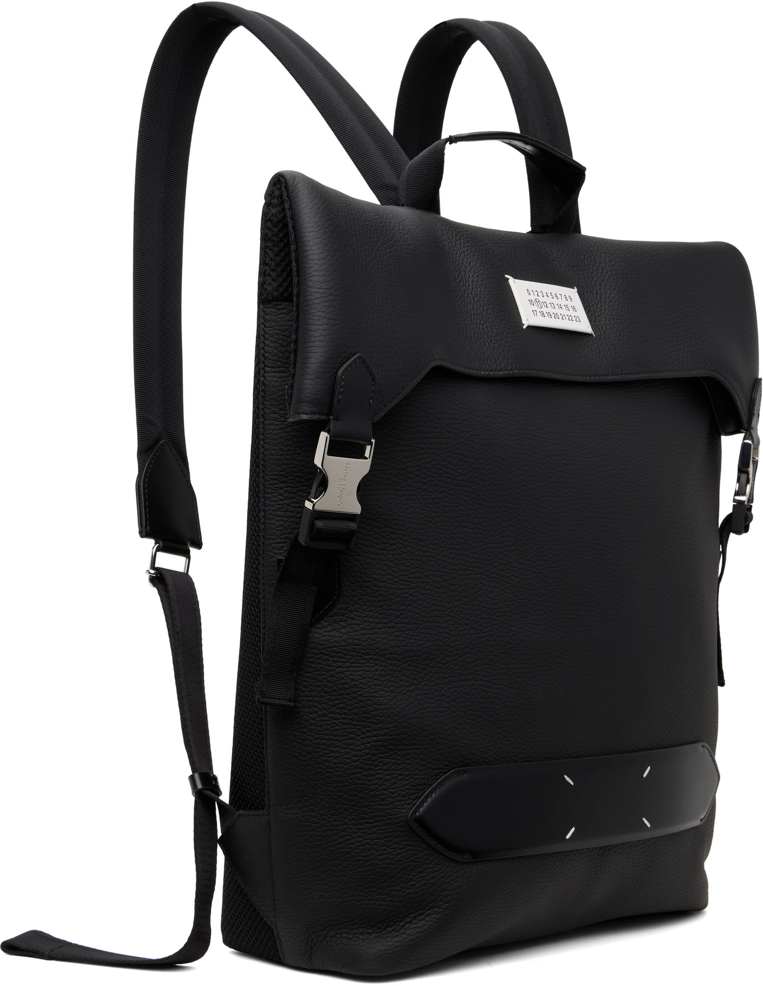 Rygsæk Maison Margiela Soft 5AC Flap Backpack Sort | SB1WA0010 P4746, 1