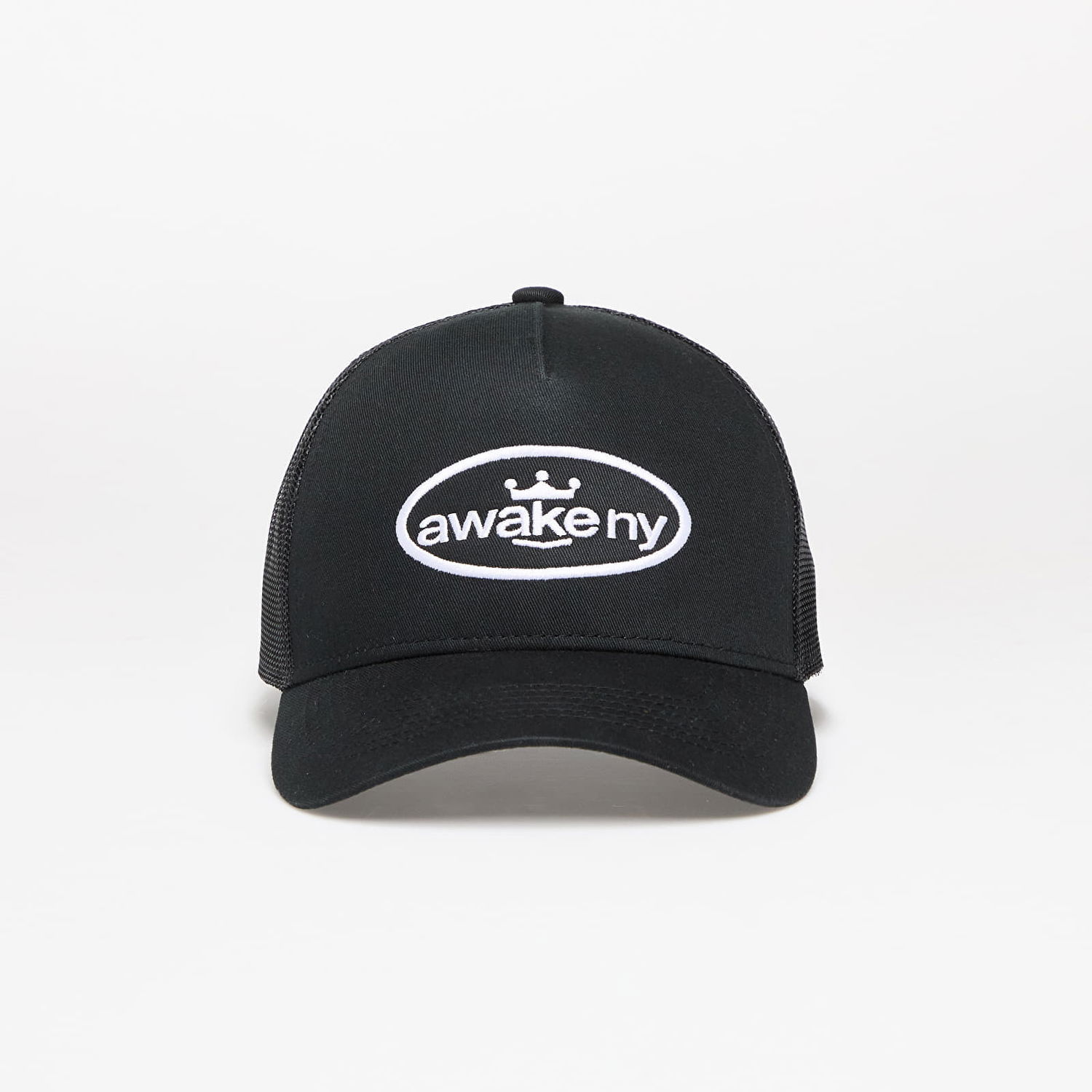 Kasket Awake NY Awake NY King Logo Trucker Hat Sort | AWK-SP25-HT002-BLK, 0