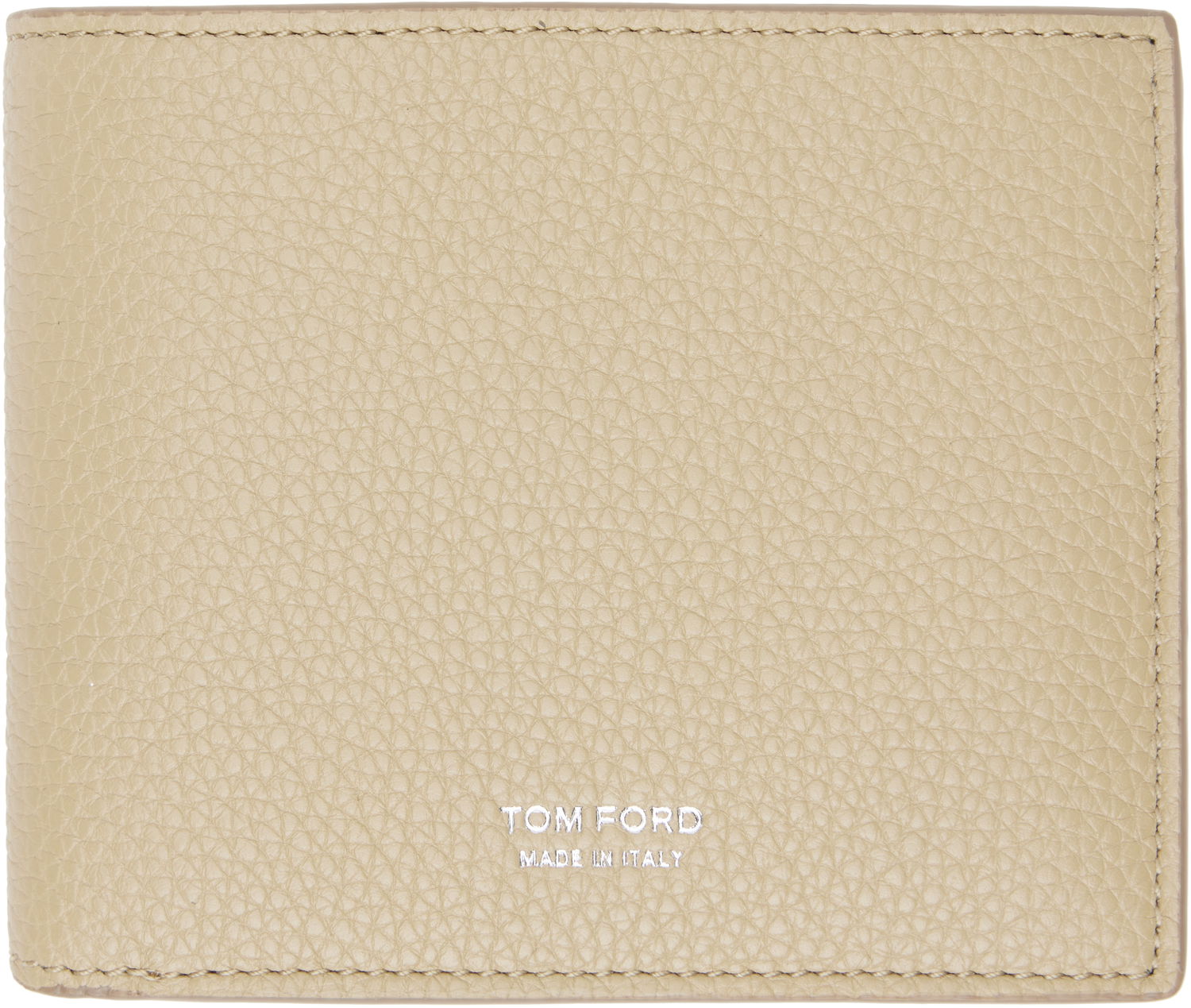 Tegnebog Tom Ford Grain Leather Classic Bifold Wallet Beige | Y0278-LCL158S, 0