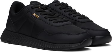 Tøj BOSS BOSS Embroidered-Logo Sort | 50536481, 3