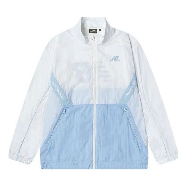 Vindjakke New Balance Lightweight Summer Jacket Blå | 5AC2U503-LBL, 0