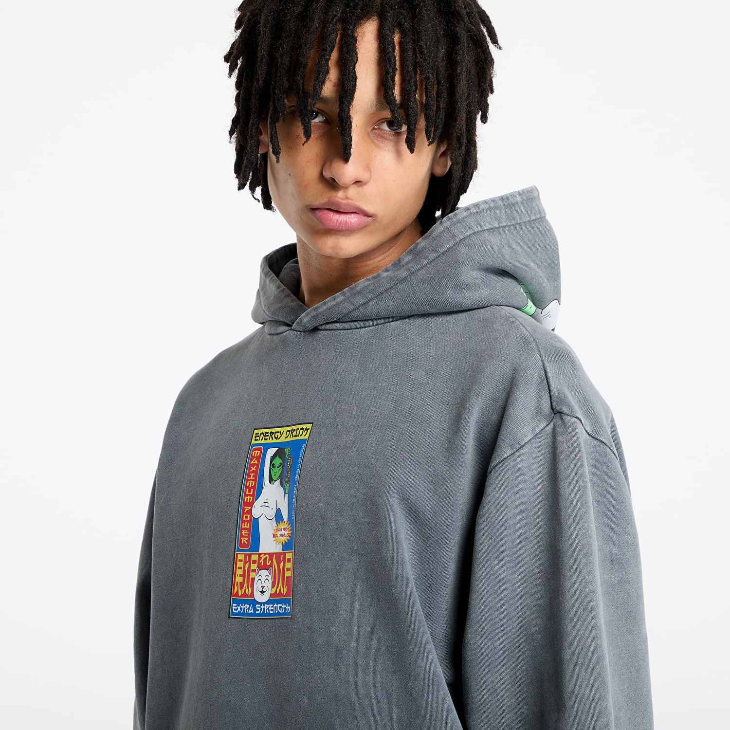 Sweatshirt RIPNDIP RIPNDIP Nerms Cans Hoodie Grå | RNDSPR25129, 1