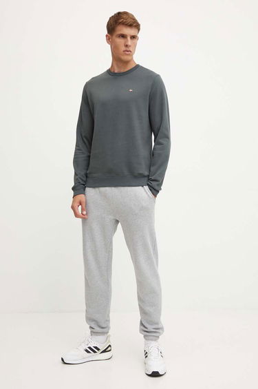 Sweatshirt Napapijri Balis Crew Sweatshirt Grøn | NP0A4FQWG1S1, 1