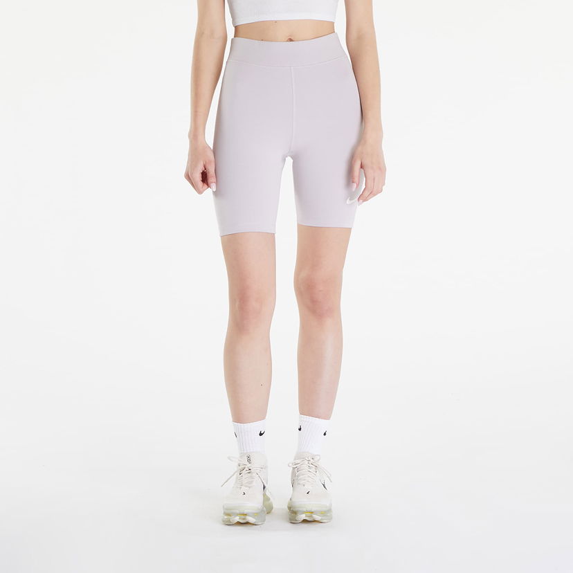 Shorts Nike Sportswear Classics High-Waisted 8" Biker Shorts Pale Pink Lyserød | DV7797-019