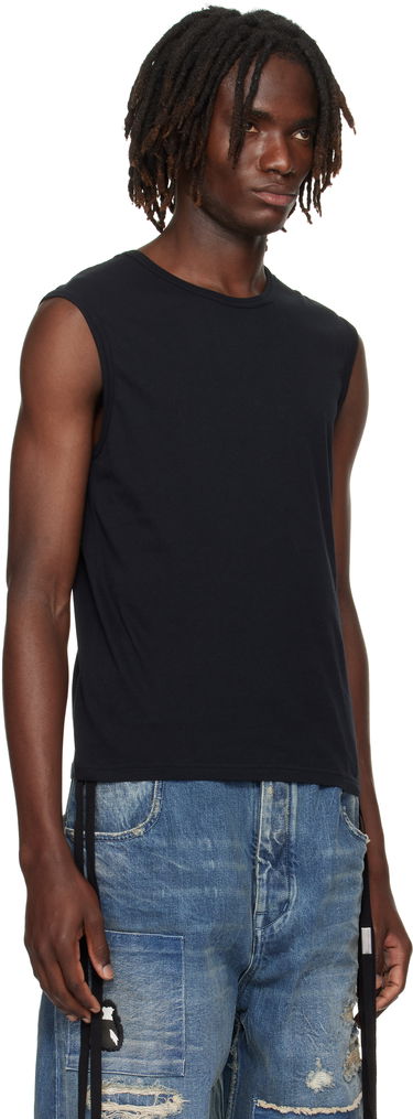 Tanktop Ann Demeulemeester Ann Demeulemeester Ysewijn 'Eternal Roses' Tank Top Sort | B0012882-FA206-099, 1