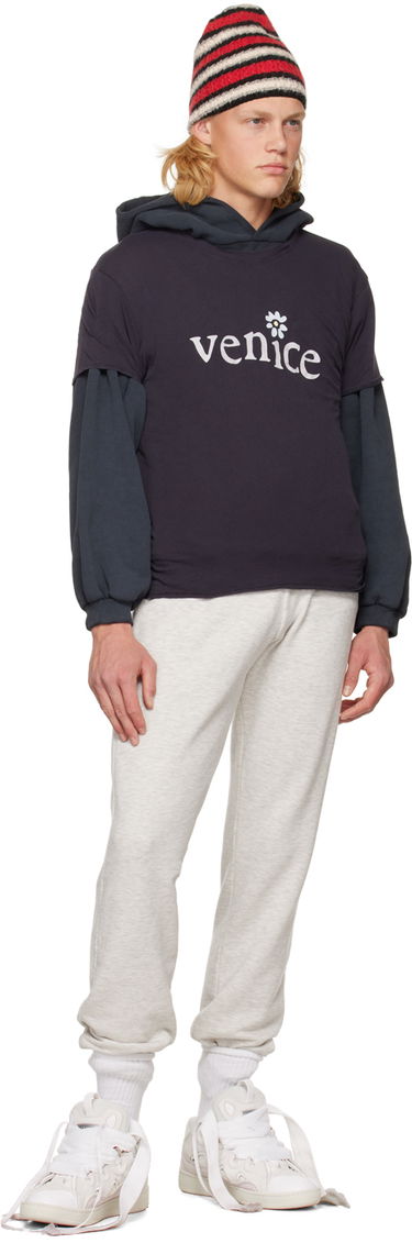 Joggingbukser ERL Drawstring Lounge Pants Grå | ERL05P014, 3