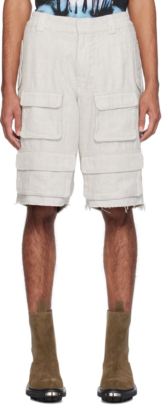 Shorts MISBHV Raw Edge Shorts Grå | 240M359