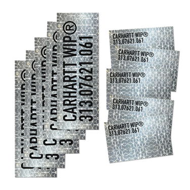 Home decor Carhartt WIP Tour Sticker Bag Grå | I033617_TJ_XX, 1