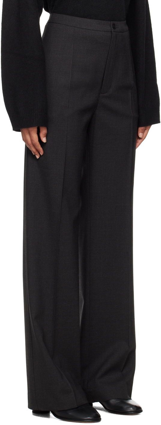 Bukser Loulou de Saison Loulou de Saison Vys Trousers Sort | VYS, 1